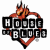Pixelated static icon featuring a stylized red and orange flame above the text "HOOD BURG" in blocky black-and-white lettering with gray outlines, set against a transparent background.