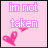 Animated contact sheet of 24 pink-themed AIM buddy icons showing text changes and heart symbols across frames.