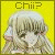 Two side-by-side pixelated anime-style character icons with text above each, one on yellow background and the other on blue background.