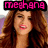 A four- shows a woman with long brown hair in different poses, with pink text overlays on each