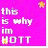 Pixelated text on pink and orange backgrounds with small yellow stars, displaying phrases like "this is why im HOTT" and "im HOTT cause im FLY".