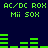 Green pixelated text and bar graphs on a dark blue background with repeated patterns.