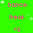 Green background with pink text and white stars; text alternates between 'Dance', 'Freak', and '<3' in a pattern