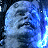 Four blue-tinted faces in a with 'VAN HELSING' text on black background, each face showing distinct expressions under bright lighting