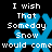 Blue snowflake-shaped icon with white text reading "I wish That Someday Snow would come" on black background.