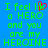 Green pixelated text on blue background reads "I feel like a HERO and you are my HEROINE" with red heart symbol replacing 'like' in left