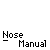 Pixelated character in red shirt and white head with text "Nose Manual" below, displayed across multiple positions on gray background