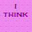 Pixelated text on a pink background with glitch effects, arranged in four sections.