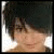 A contact sheet of six animated frames showing a pixelated image of a person with dark hair and the text "Niki Barr" on a dark brown background.