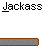 Pixelated character in red top and purple skirt stands on gray platform with brown border, repeating