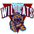 Pixelated static icon featuring bold text "VILLANOVA" above a brown mascot-like figure with blue accents on white background.