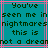 Pixelated teal background with pink and purple lines, displaying repeated text in dark green pixelated font