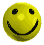 Yellow smiley face icon with black eyes and mouth in various shapes including circular, rounded rectangular, and crescent forms.