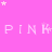 A static pink background with repeated 'PINK' text and scattered white stars, partially cropped on the right.