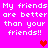 Bright pink background with repeated white pixelated text and red heart symbols in a