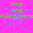 A static image with a bright pink background, green text reading "omg" and "flying darts" in pixelated font, and scattered cyan pixel clusters.