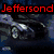 A four- displays red text and car images with a pixelated style