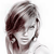 Pixelated grayscale image of a person's face with dark hair, closed eyes, and a neutral expression, cropped to show only the head and upper shoulders.