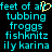 Pixelated cyan text on black background with yellow heart symbol, repeated in two