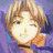 A 48x48 pixel buddy icon featuring a cartoon character with blonde hair and closed eyes on the left, paired with stylized text "Anime IM" and "com" on a black background to the right.