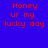 Four display red pixelated text 'Honey ur my lucky day' on blue and black backgrounds with no animation