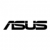 Pixelated black and white logo with stylized 'ASUS' text featuring a diagonal slash before the 'A' on a white background.