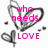 Pixelated heart-shaped doodles with pink text reading 'who needs LOVE' and 'when you got FRIENDS!!' on a white background with a gray rectangle.