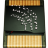 Static pixel art of a dark green rectangular frame with light brown horizontal bars at top and bottom, containing a white pixelated tree-like shape on the dark background.