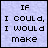 nine pixelated displays text variations with color changes, forming a romantic message about wishes and love