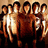 Pixelated group image of seven figures with red text reading Samantha Loves Screamo ALESANA on black background