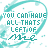 identical teal circular icons with text "YOU CAN HAVE ALL-THAT'S LEFT OF ME" in a stylized font, arranged in and on a white background