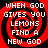 Four identical display red and black spiral backgrounds with white pixelated text reading "WHEN GOD GIVES YOU LEMONS FIND A NEW GOD"