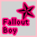 Static pixelated icon featuring a pink star and text on light gray background with pink border.