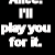 Black background with white pixelated text displaying a rock-paper-scissors game dialogue between two speakers.