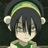 Pixelated anime-style character with dark hair and green headband, static image with text elements on colored backgrounds.