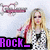 Animated icon shows a person with long blonde hair and red streaks in checkered outfit, with changing text overlays.