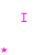 A static image with pink text and star symbols arranged in a -like pattern on a white background