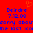 Red background with blue pixelated text and an orange heart symbol above the text.