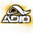 Pixelated icon of a stylized fish with large eye and curved body, rendered in brown, white, black, and yellow tones on light background.