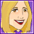 pixelated images showing a blonde woman with a purple top, transitioning from intact to cracked and fragmented states with a 'Revenge is Sweet' text overlay