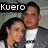 A four- shows two people in a static pose with subtle facial expression changes , text overlays reading 'Kuero' and 'Hakka'
