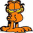 A four- of Garfield cartoon icons showing different poses and interactions with other characters