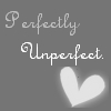 Static grayscale buddy icon featuring handwritten text and a glowing heart symbol on a solid gray background.