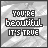 A 5x5 contact sheet of animated frames showing a static text message with rainbow-colored lettering on a gray marble background, each frame displaying the same phrase but with varying color patterns across the letters.