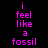 Pixelated text in bright pink on black background with white rectangular overlays shifting across the words.