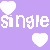 A 4x4 contact sheet of pixel art frames showing a female character with long brown hair in various poses and outfits against a purple background with white hearts and partial text.