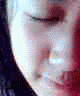 A four- shows a person's face with closed eyes in the top-left and bottom-left , open eyes in the top-right and bottom-right