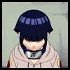 A character with dark blue hair and a light pink hoodie displays changing facial expressions across nine