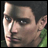 Pixelated close-up of a person with dark hair and green clothing, next to text reading "Anime IM" and "com" on black background.
