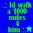 Pixelated green text on blue backgrounds with a star symbol changing color between frames.